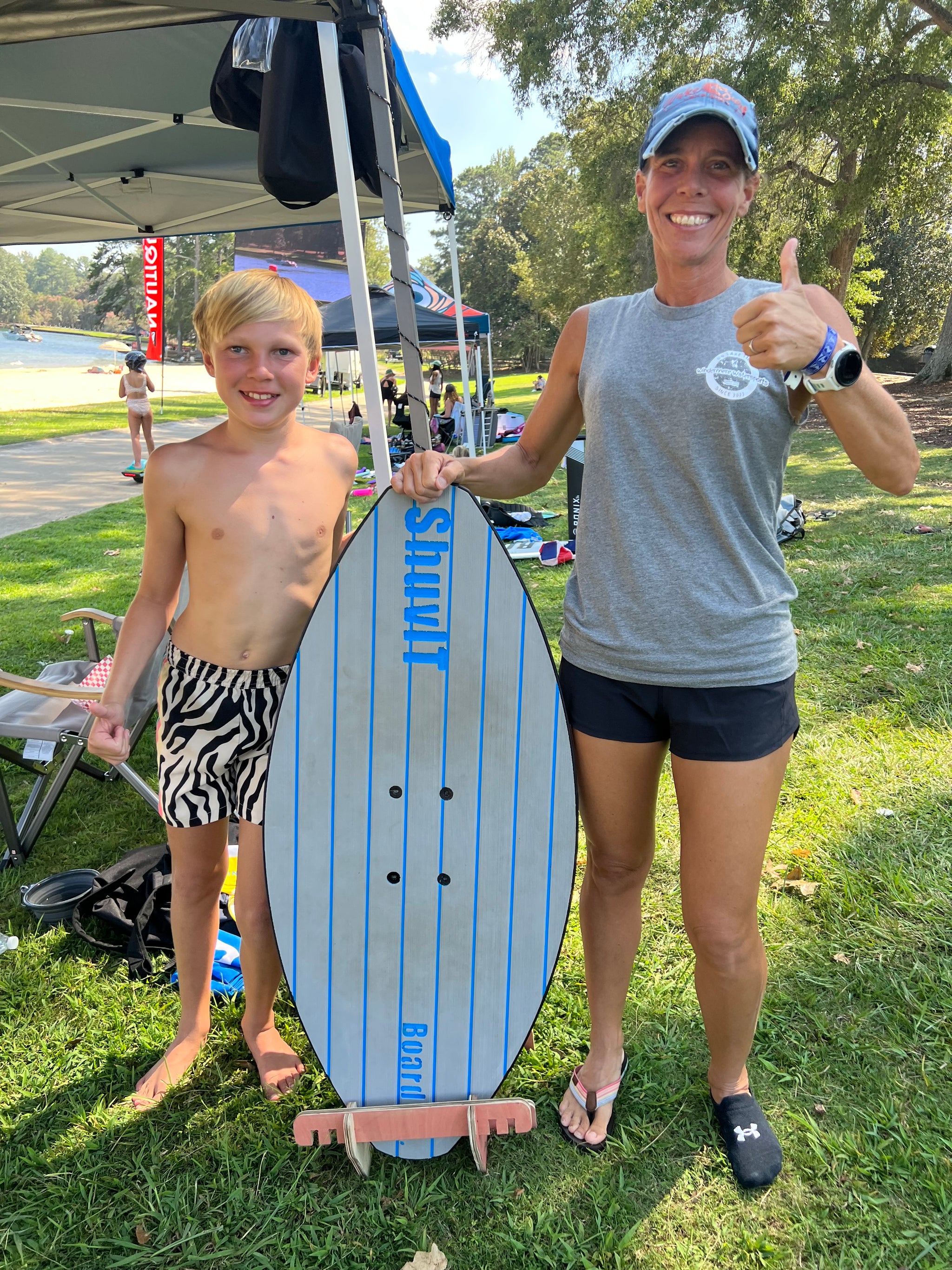 Surf Shuvit Trainer for Wakesurf,Skimboard,ShoveIt then LoveIT! Shuvit Board Company